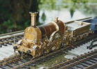 GWR Broad Gauge locomotive built by Bob Hines